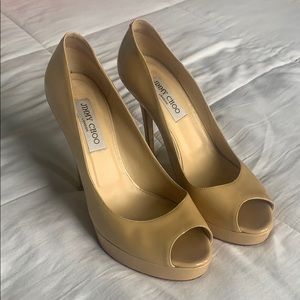 Jimmy Choo Peep Toe Heels